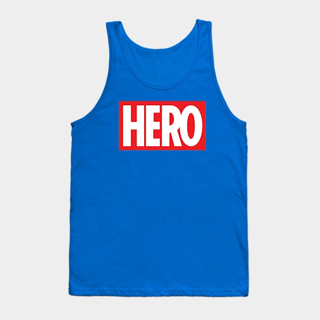 Hero Tank Top by geeklyshirts